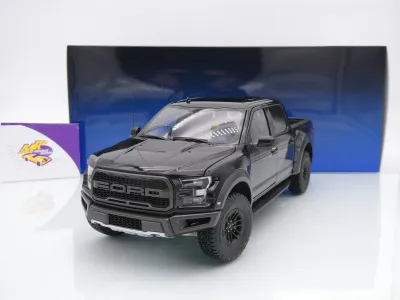 AUTOart 72947 # Ford F-150 RAPTOR Supercrew Pick-up Baujahr 2019 " Agateschwarz " 1:18