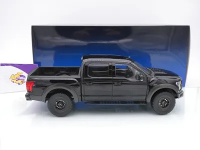 Preview: AUTOart 72947 # Ford F-150 RAPTOR Supercrew Pick-up Baujahr 2019 " Agateschwarz " 1:18
