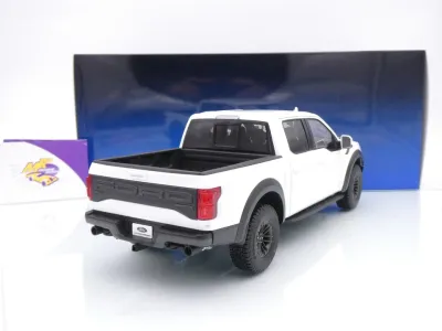 Preview: AUTOart 72946 # Ford F-150 RAPTOR Supercrew Pick-up Baujahr 2019 " Oxfordweiß " 1:18