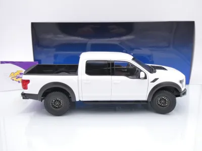Preview: AUTOart 72946 # Ford F-150 RAPTOR Supercrew Pick-up Baujahr 2019 " Oxfordweiß " 1:18