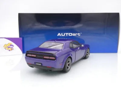 Preview: AUTOart 71768 # Dodge Challenger SRT Super Stock Baujahr 2023 " Plum Crazy Purple " 1:18