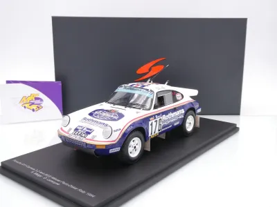 Spark 18S318 # Porsche 911 953 4x4 #176 Win Rallye Dakar 1984 " Rothmans Porsche " 1:18
