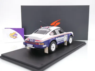 Preview: Spark 18S318 # Porsche 911 953 4x4 #176 Win Rallye Dakar 1984 " Rothmans Porsche " 1:18