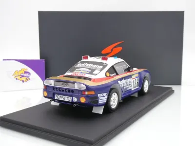 Preview: Spark 18S789 # Porsche 959 #186 Winner Rallye Paris Dakar 1986 " Porsche Rothmans " 1:18