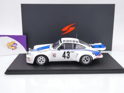 Preview: Spark 18DA77 # Porsche 911 Carrera RSR #43 Win 24h Daytona 1977 " Hurley Haywood " 1:18