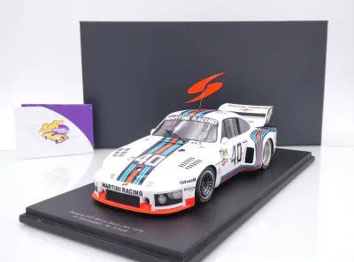 Spark 18S618 # Porsche 935 #40 4th 24h Le Mans 1976 " Martini Racing / Stommelen " 1:18