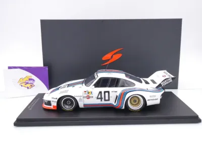 Preview: Spark 18S618 # Porsche 935 #40 4th 24h Le Mans 1976 " Martini Racing / Stommelen " 1:18