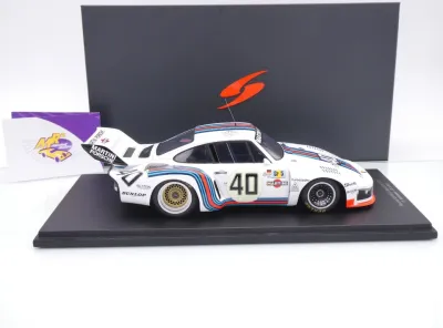 Preview: Spark 18S618 # Porsche 935 #40 4th 24h Le Mans 1976 " Martini Racing / Stommelen " 1:18