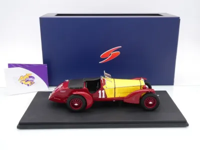 Preview: Spark 18LM33 # Alfa Romeo 8C #11 Winner 24h Le Mans 1933 " Sommer - Nuvolari " 1:18