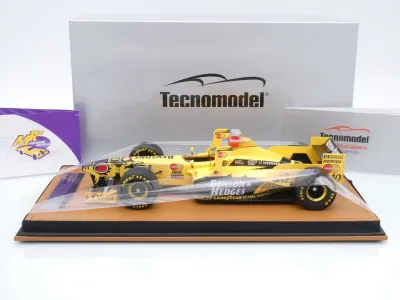 Preview: Tecnomodel TMD18-426D # Jordan 198 F1 Tower Wings #10 Imola GP 1998 " Ralf Schumacher " 1:18