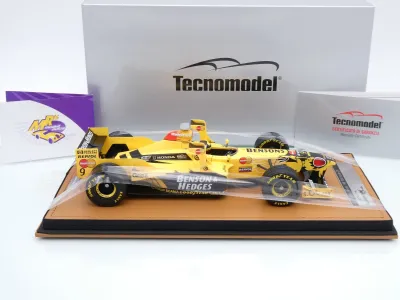 Preview: Tecnomodel TMD18-426C # Jordan Honda 198 F1 #9 Imola GP 1998 " Damon Hill " 1:18