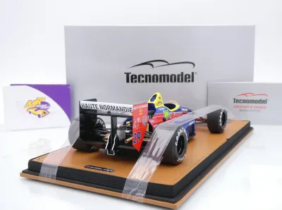 Preview: Tecnomodel TM18-371C # Larrousse Lola LC88 F1 #29 USA GP 1988 " Yannick Dalmas " 1:18