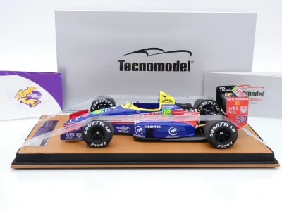Preview: Tecnomodel TM18-371B # Larrousse Lola LC88 F1 #30 Monaco GP 1988 " Philippe Alliot " 1:18