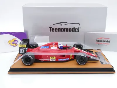 Preview: Tecnomodel TMD18-335D # Ferrari 642 F1 #27 Imola GP 1991 " Alain Prost " 1:18