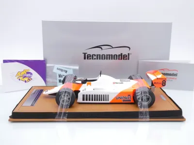 Preview: Tecnomodel TM18-368A # McLaren MP4/1B F1 #8 England GP 1982 " Niki Lauda " 1:18