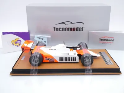 Preview: Tecnomodel TM18-368A # McLaren MP4/1B F1 #8 England GP 1982 " Niki Lauda " 1:18