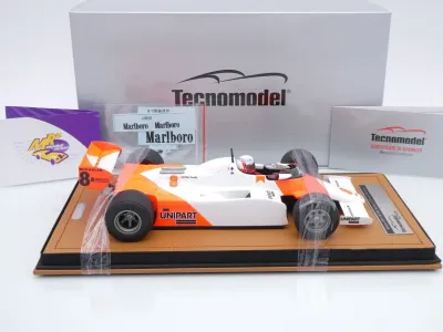 Preview: Tecnomodel TMD18-466C # McLaren MP4/1B F1 #8 Monaco GP 1982 " Niki Lauda " 1:18