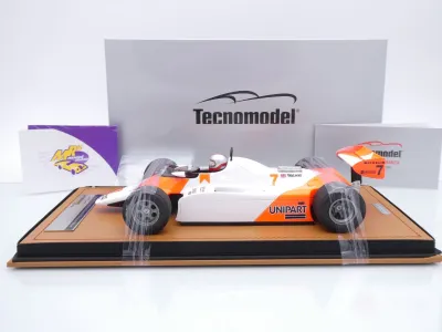 Preview: Tecnomodel TMD18-466B # McLaren MP4/1B F1 #7 Detroit GP 1982 " John Watson " 1:18
