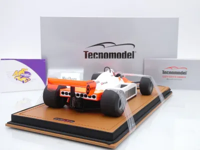 Preview: Tecnomodel TMD18-466A # McLaren MP4/1B F1 #8 England GP 1982 " Niki Lauda " 1:18