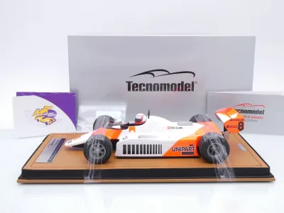 Preview: Tecnomodel TMD18-466A # McLaren MP4/1B F1 #8 England GP 1982 " Niki Lauda " 1:18