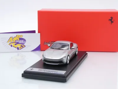 Look Smart LS560F # Ferrari Amalfi F169M V8 Baujahr 2026 " Grigio Abu Dhabi " 1:43