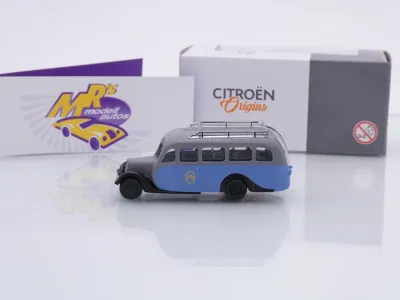 Preview: Norev AMC0191099-2 # Citroen U23 Autocar Bus Baujahr 1947 " grau-blau " 1:87