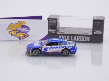 Preview: Lionel Racing WX52265HENKLB # Chevrolet Camaro ZL1 NASCAR 2022 " Kyle Larson - Hendrickcars.com Auto Club (Fontana) Race Winner " 1:64