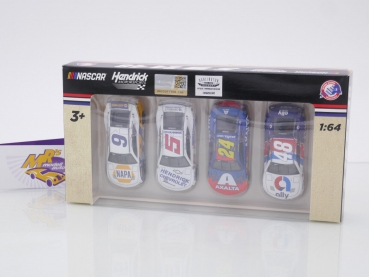 Lionel Racing CXX2265DARHMS # Chevrolet Camaro ZL1 NASCAR 2022 " Hendrick - Darlington Throwback 4 Car Set " 1:64