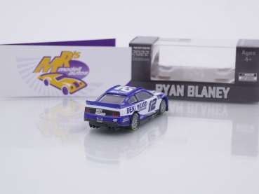 Preview: Lionel Racing C122265DNTRB # Ford Mustang NASCAR 2022 " Ryan Blaney - Dent Wizard " 1:64