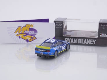 Preview: Lionel Racing C122265WABRB # Ford Mustang NASCAR 2022 " Ryan Blaney - Wabash " 1:64
