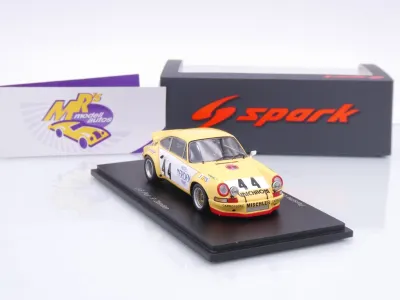 Preview: Spark S9785 # Porsche 911 Carrera RSR 2.8 24h Le Mans 1973 " Club Romand " 1:43