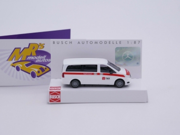 Preview: Busch 51175 # Mercedes Benz V-Klasse Einsatzfahrzeug " Rettungsdienst Falck " 1:87