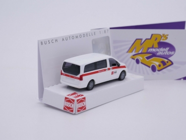 Preview: Busch 51175 # Mercedes Benz V-Klasse Einsatzfahrzeug " Rettungsdienst Falck " 1:87