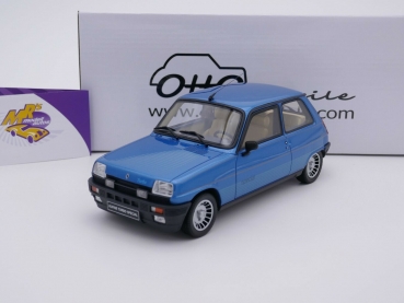 Ottomobile OT966 # Renault 5 Alpine Turbo Special Baujahr 1984 " alpineblau-metallic " 1:18