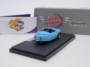 Preview: Matrix / Mini Mania MXMM430012 # Mini 3 WP III MPI Baujahr 2015 " blau " 1:43