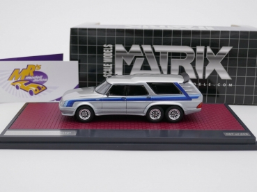 Preview: Matrix MX41801-042 # Saab 906 Turbo Concept Car Baujahr 1984 " silbermetallic-blau " 1:43