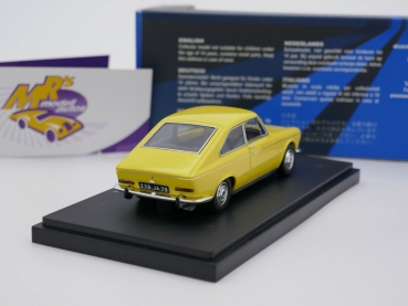 Preview: Autocult Avenue 60080 # Simca 1501 Coupe Heuliez Baujahr 1968 " gelb " 1:43