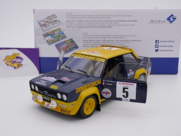 Preview: Solido S1806003 # Fiat 131 Abarth Nr.5 Tour de Corse 1977 " B. Darniche " 1:18