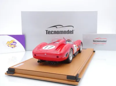 Preview: Tecnomodel TM18-261C # Ferrari 250 TR59-60 #17 12h Sebring 1961 " Pedro Rodriguez " 1:18