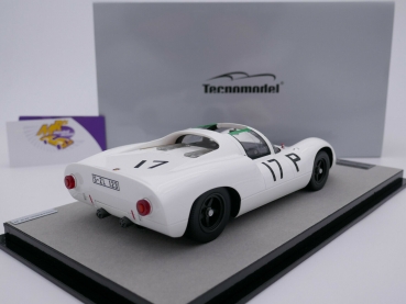 Preview: Tecnomodel TM18-158D # Porsche 910 Nr.17 1000km Nürburgring 1967 Schutz 1:18