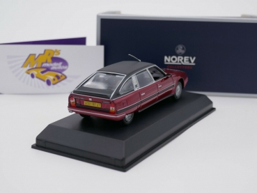 Preview: Norev 159020 # Citröen CX Turbo 2 Prestige Baujahr 1986 " florentin red " 1:43
