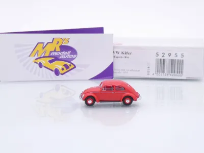 Preview: Busch 52955 # Volkswagen VW Käfer Export Baujahr 1949 " rot " 1:87