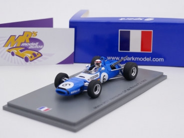 Spark SF105 # Matra MS7 Vainqueur Grand Prix de Reims F2 1968 " Jackie Stewart " 1:43