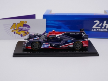 Preview: Spark S8247 # Oreca 07 Gibson No.32 24h. Le Mans 2021 " United Autosports " 1:43