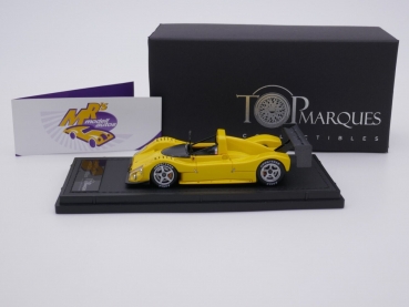Preview: TOP Marques TM43-24C # Ferrari 333 SP Baujahr 1993 " gelb-carbon " 1:43
