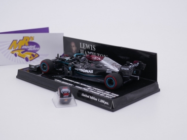Preview: Minichamps 410210444 # Mercedes AMG F1 W12 Spanien GP 2021 " Lewis Hamilton " 1:43