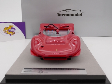 Preview: Tecnomodel TM18-251A # Ferrari 350 P4 Can Am Pressversion 1967 " rosso " 1:18