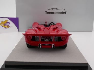 Tecnomodel TM18-251A # Ferrari 350 P4 Can Am Pressversion 1967 " rosso " 1:18