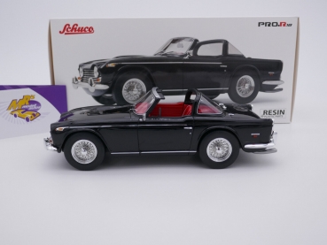 Preview: Schuco PRO.R18 00247 # Triumph TR5 Hardtop open Baujahr 1967 " schwarz " 1:18