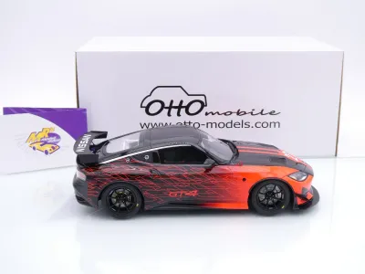 Preview: Ottomobile OT1129 # Nissan NISMO Z GT4 rot-schwarz " SEMA Auto Show 2022 " 1:18